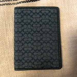 Coach passport holder